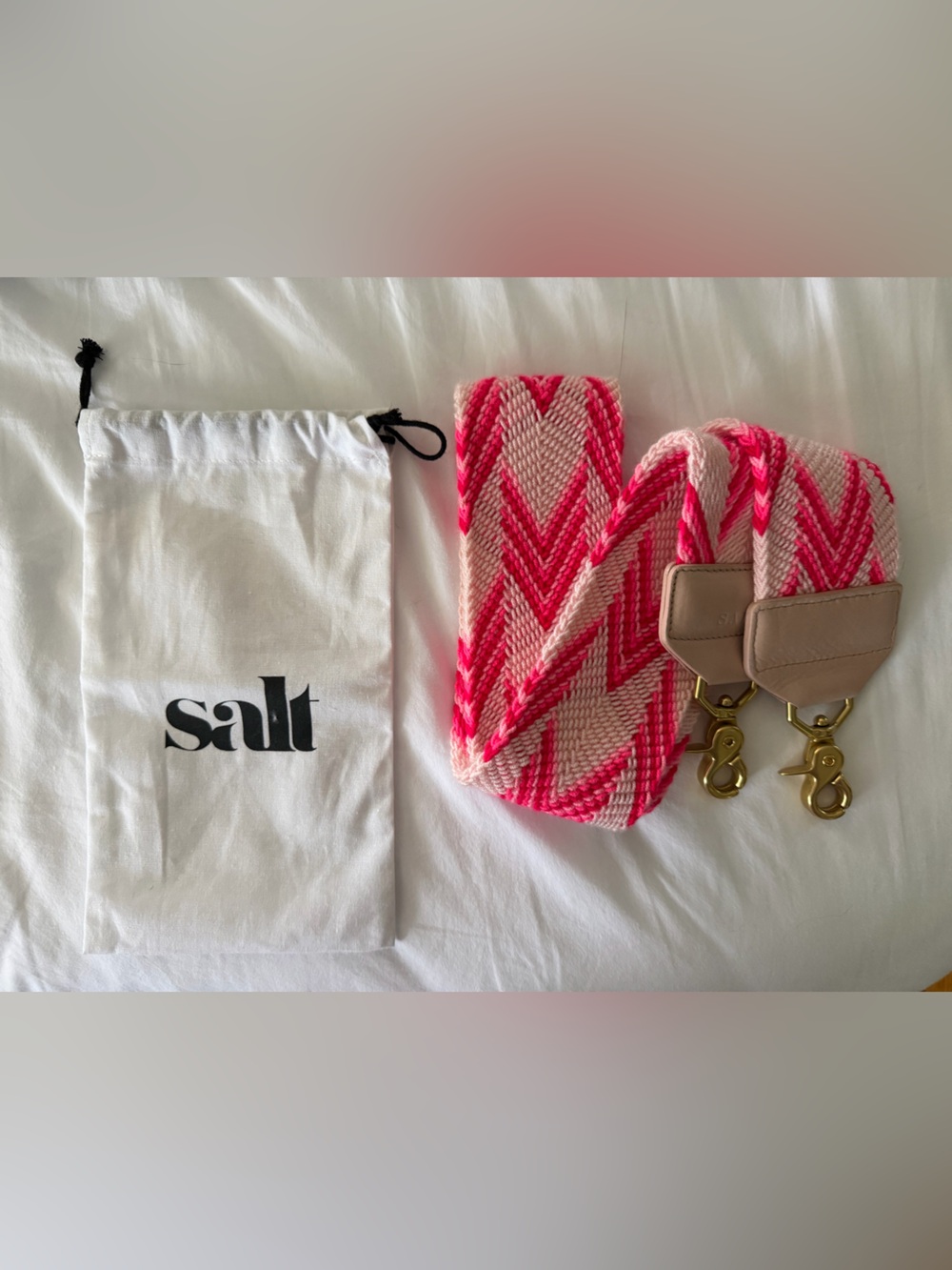 Salt Strap Classic Crossbody Pink Strap bag/purse strap - excellent condition